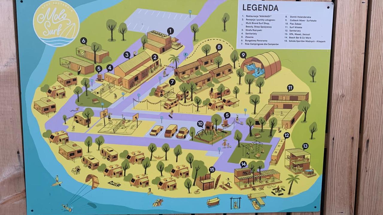 Przyczepa Foremki W Molo Surf ياستارنيا المظهر الخارجي الصورة